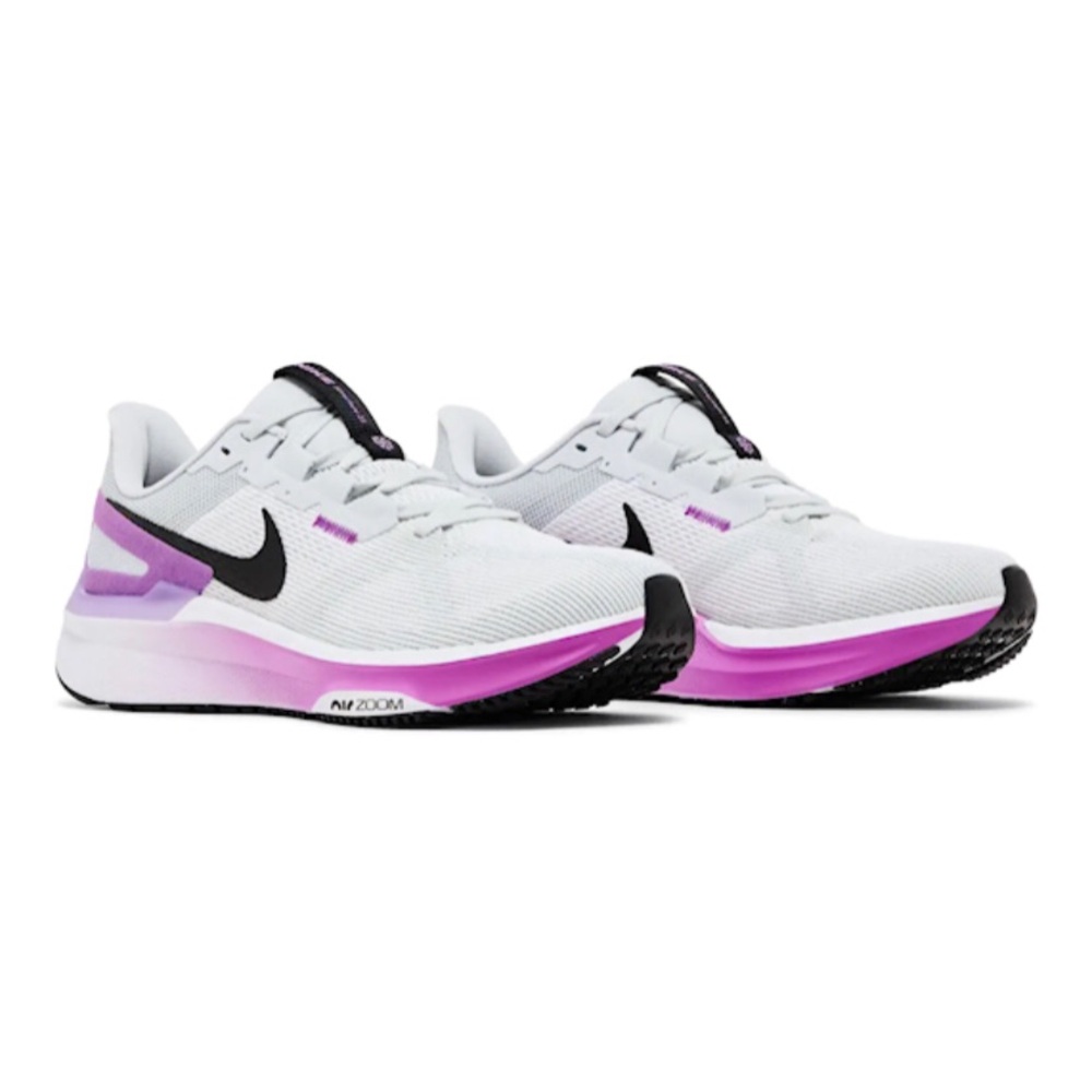 Nike RARE Running Air Zoom Structure 25 'White Fuchsia Dream' Women’s Size 8 NWT